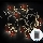 Aigostar - LED Christmas String 20xLED/3xAA 3m Warm White Reindeer