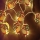 Aigostar - LED Christmas String Lights 10xLED/3xAA 1.5 m Warm White Santa Claus