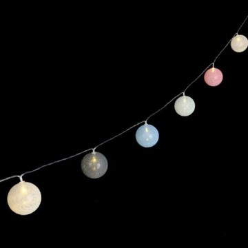 Aigostar - LED Christmas string lights 10xLED/3xAA 2m warm white