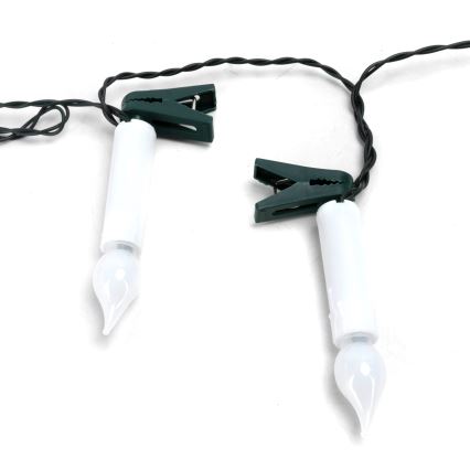 Aigostar - LED Christmas Light Chain 25xLED/3xAA 5 m Warm White