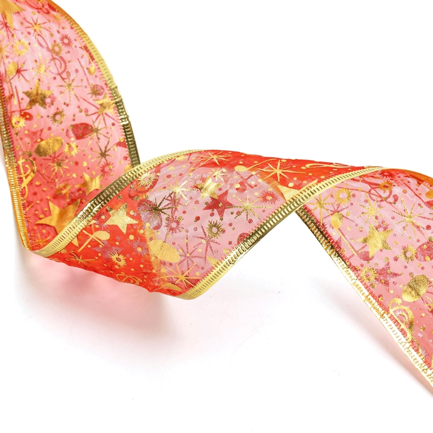 Aigostar - LED Christmas String Lights 50 LEDs / 3xAA, 5 m — Warm White & Red