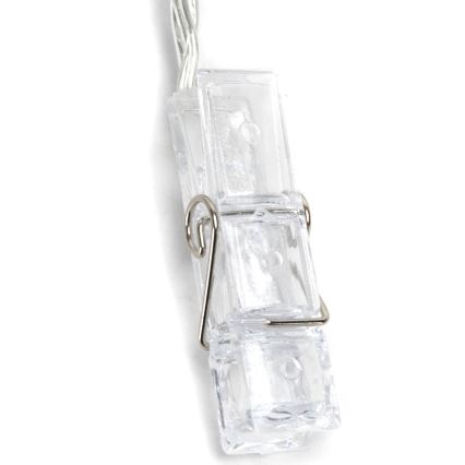 Aigostar - LED Decorative String Lights 20×LED / 5W / USB, 6 m, Warm White