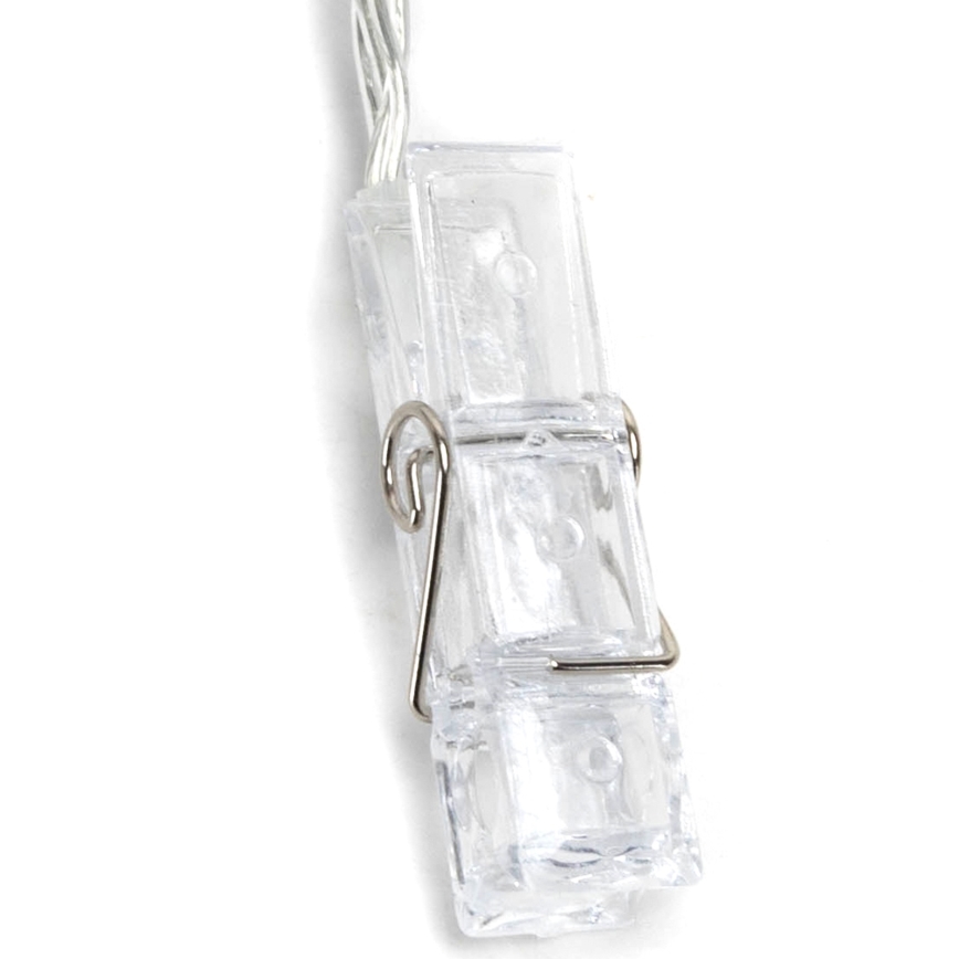 Aigostar - LED Decorative String Lights 20×LED / 5W / USB, 6 m, Warm White