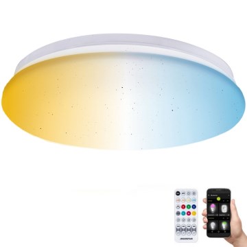 Aigostar - LED Dimmable bathroom ceiling light MESH Smart LED/18W/230V 3000-65000K IP44 + remote control