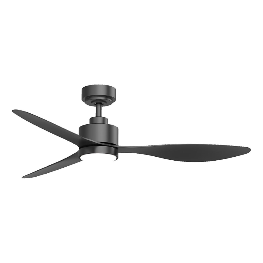 Aigostar - LED Dimmable ceiling fan LED/20W/230V 2700-6500K 132cm black + remote control
