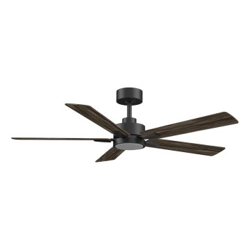 Aigostar - LED Dimmable ceiling fan LED/20W/230V 2700-6500K 132cm brown + remote control