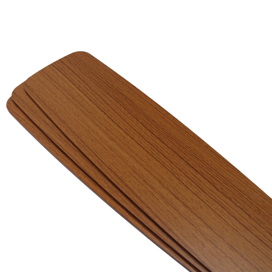 Aigostar - LED Dimmable ceiling fan LED/20W/230V 2700-6500K 132cm brown + remote control