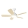 Aigostar - LED Dimmable ceiling fan LED/20W/230V 2700-6500K 132cm white/beige + remote control