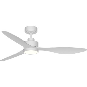 Aigostar - LED Dimmable ceiling fan LED/20W/230V 2700-6500K 132cm white + remote control