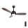 Aigostar - LED Dimmable ceiling fan LED/24W/230V 2700-6500K 106,6 cm + remote control