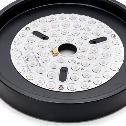 Aigostar - LED Dimmable ceiling fan LED/24W/230V 2700-6500K 165cm black + remote control