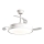 Aigostar - LED Dimmable ceiling fan LED/36W/230V 2700-6500K d. 107 cm + remote control white