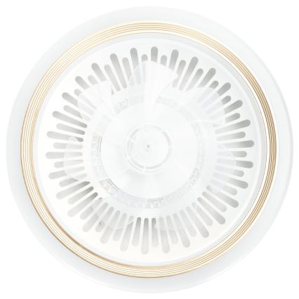 Aigostar - LED Dimmable ceiling fan LED/40W/230V 2700/4000/6500K d. 50 cm + remote control white