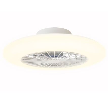 Aigostar - LED Dimmable ceiling light with a fan LED/40W/230V 2700-6500K d. 48,5 cm white + remote control