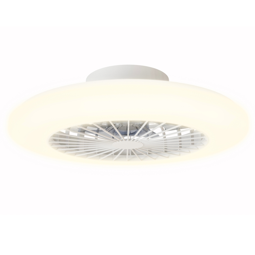 Aigostar - LED Dimmable ceiling light with a fan LED/40W/230V 2700-6500K d. 48,5 cm white + remote control