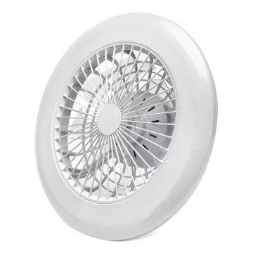 Aigostar - LED Dimmable ceiling fan LED/40W/230V 2700-6500K d. 49 cm + remote control white