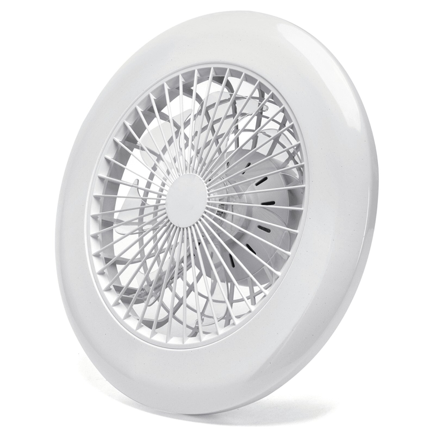 Aigostar - LED Dimmable ceiling fan LED/40W/230V 2700-6500K d. 49 cm + remote control white