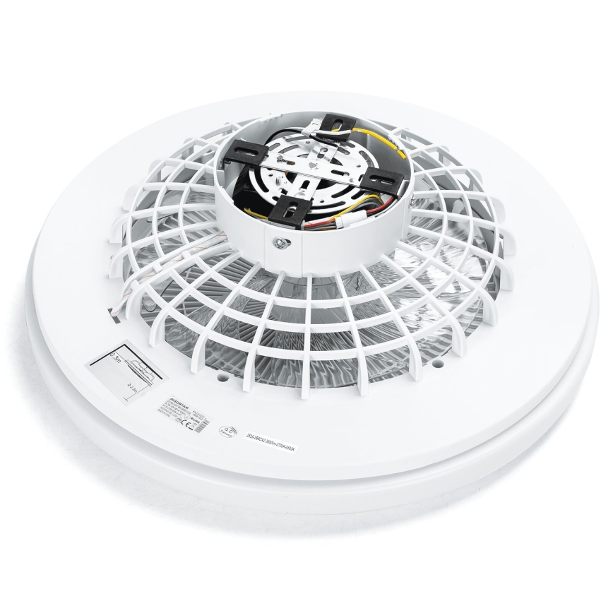 Aigostar - LED Dimmable ceiling fan LED/40W/230V 2700-6500K d. 48 cm + remote control white