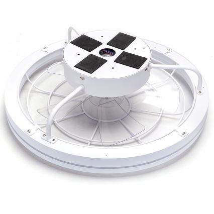 Aigostar - LED Dimmable ceiling fan LED/40W/230V 2700-6500K d. 48 cm + remote control white