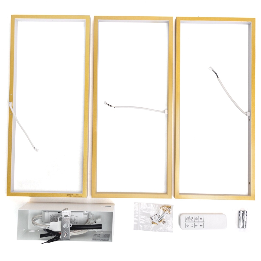Aigostar - LED Dimmable ceiling light LED/38W/230V 2700-6500K + remote control