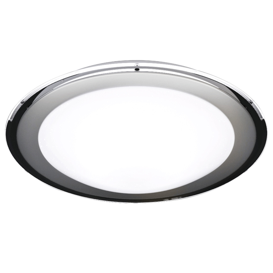 Aigostar - LED Dimmable Ceiling Light LED/60W/230V 2700-6500K dia. 52.7 cm Chrome + Remote Control