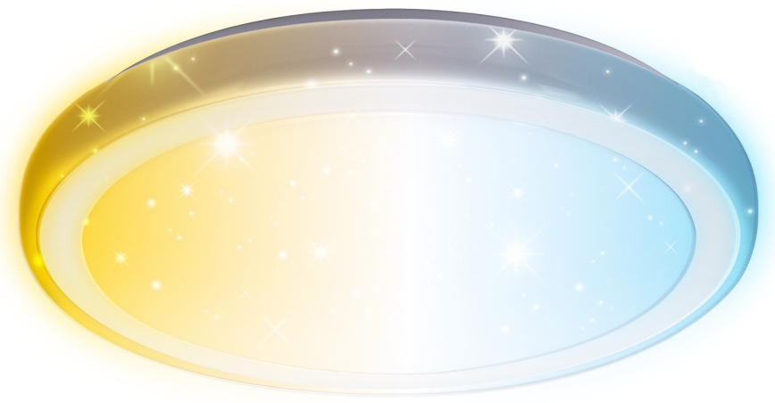 Aigostar - LED Dimmable Ceiling Light MESH LED/36W/230V 3000-6500K Ø 49.5 cm + remote control