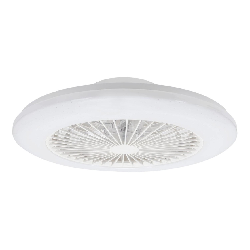 Aigostar - LED Dimmable ceiling light with a fan MESH LED/40W/230V 2700-6500K white + remote control