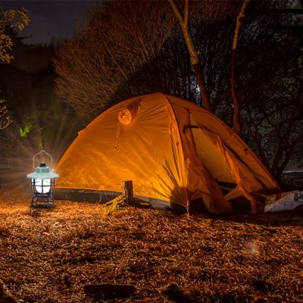 Aigostar - LED Dimmable portable rechargeable camping lamp LED/3W/3,7V 1200mAh