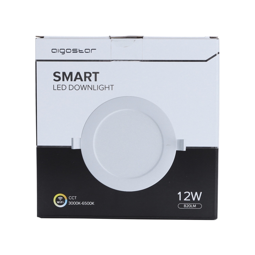 Aigostar - LED Dimmable recessed light 12W/230V d. 17 cm Wi-Fi