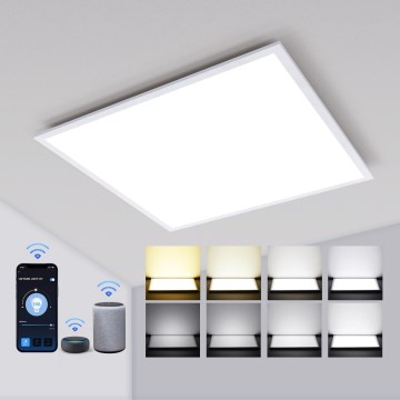 Aigostar - LED Dimmable recessed panel 32W/230V Wi-Fi 60x60 cm