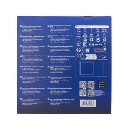 Aigostar - LED Dimmable recessed panel MESH LED/36W/230V 2700-6500K 60x60 cm