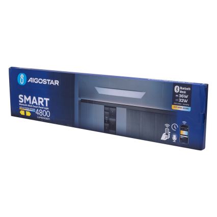 Aigostar - LED Dimmable recessed panel MESH LED/36W/230V 2700-6500K 120x30 cm