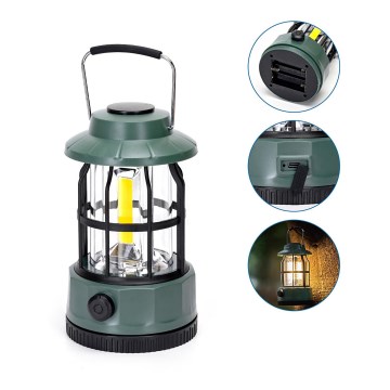 Aigostar -  LED Dimmable rechargeable camping flashlight LED/2,87W/3,7V