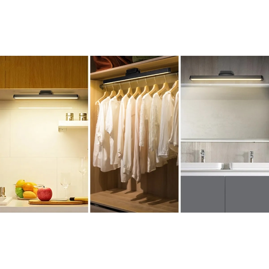 Aigostar - LED Dimmable rechargeable mirror lighting LED/2,9W/5V