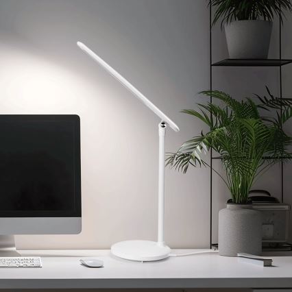 Aigostar - LED Dimmable rechargeable touch table lamp LED/3W/5V 1200mAh 3000/4000/6500K
