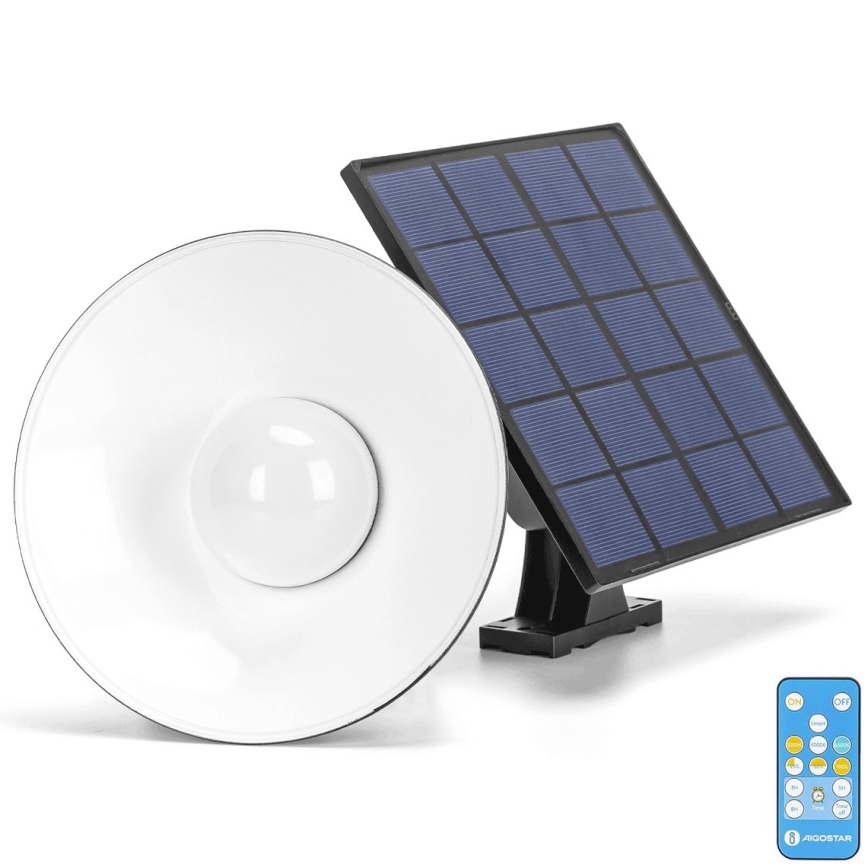 Aigostar - LED Dimmable solar chandelier on a string LED/3,2V 3000K/4000K/6500K IP65 + remote control