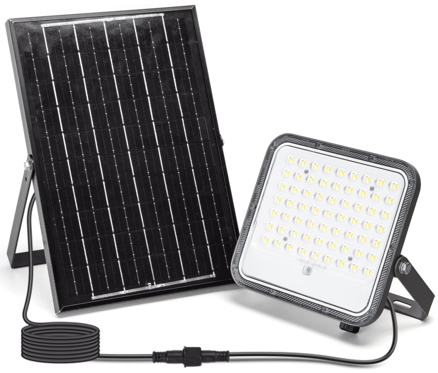 Aigostar - LED Dimmable solar floodlight LED/100W/3,4V 3000/4000/6500K IP66 + remote control