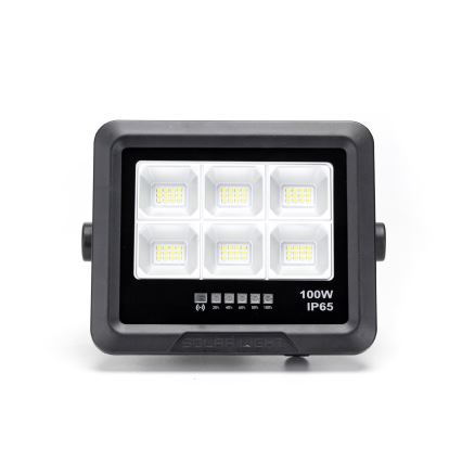 Aigostar - LED Dimmable solar floodlight LED/100W/3,4V IP65 + remote control
