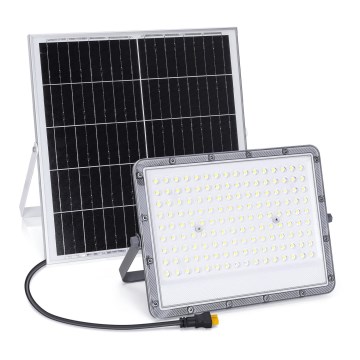Aigostar - LED Dimmable solar floodlight LED/200W/3,4V IP65 + remote control