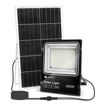 Aigostar - LED Dimmable solar floodlight LED/300W/3,2V IP66 + remote control