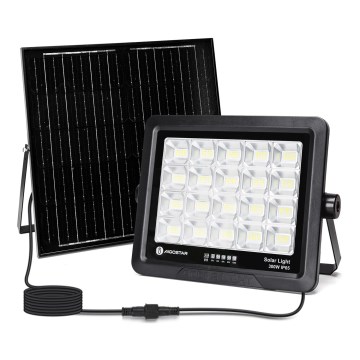 Aigostar - LED Dimmable solar floodlight LED/300W/3,4V IP65 + remote control