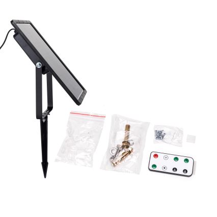 Aigostar - LED Dimmable solar strip LED/10W/3,2V 10 m 6500K IP65 8000 mAh + remote control