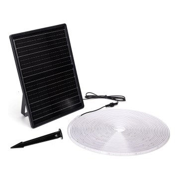 Aigostar - LED Dimmable solar strip LED/20W/3,2V 20 m 2700K IP65 + remote control