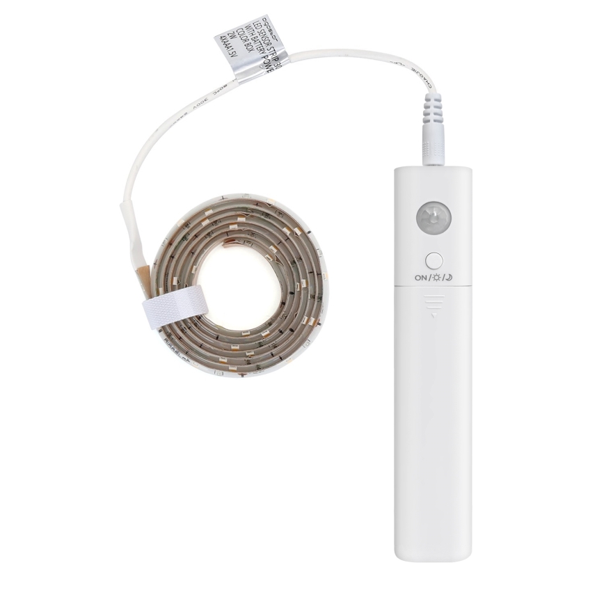 Aigostar - LED Dimmable strip with a sensor 1m LED/2W/4xAAA 3000K IP65