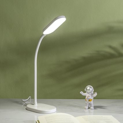 Aigostar - LED Dimmable table lamp with wireless charging LED/2,5W/5V white