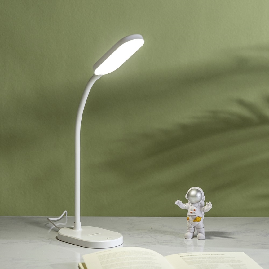 Aigostar - LED Dimmable table lamp with wireless charging LED/2,5W/5V white
