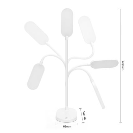 Aigostar - LED Dimmable touch table lamp LED/3W/5V