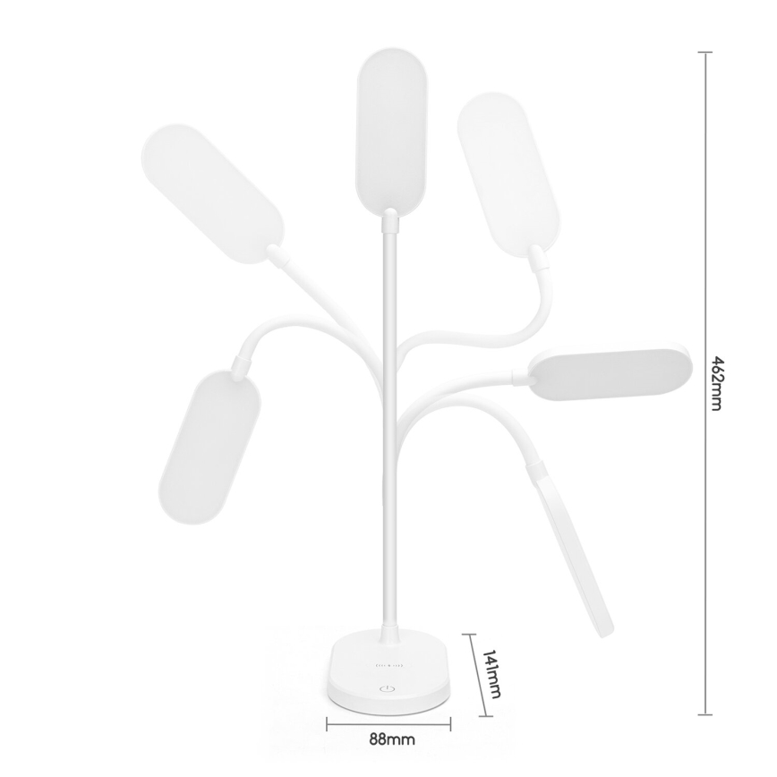 Aigostar - LED Dimmable touch table lamp LED/3W/5V