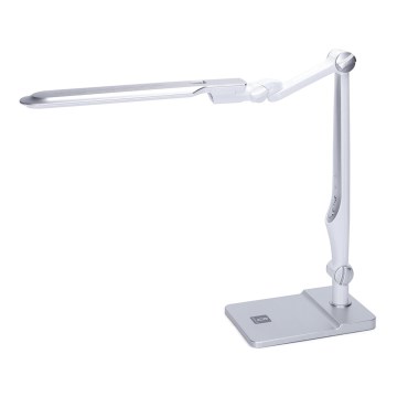 Aigostar - LED Dimmable touch table lamp LED/9W/230V 3000/6500K silver