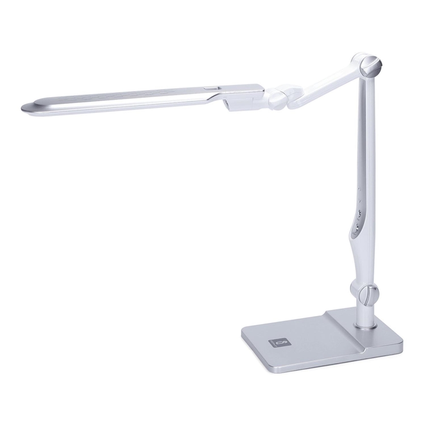 Aigostar - LED Dimmable touch table lamp LED/9W/230V 3000/6500K silver